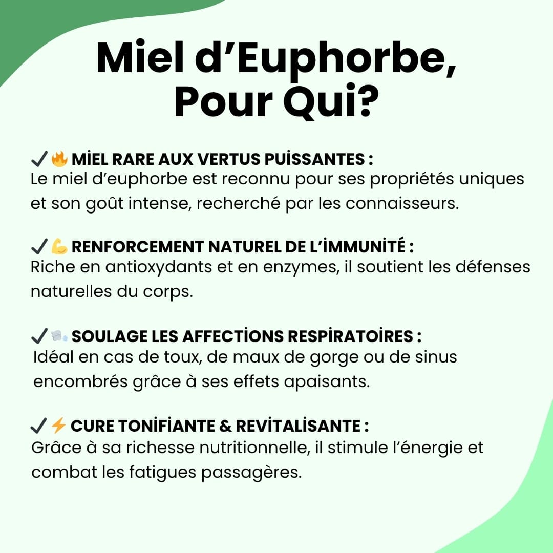 Miel d’Euphorbe du Yémen - 250G trésors du golfe