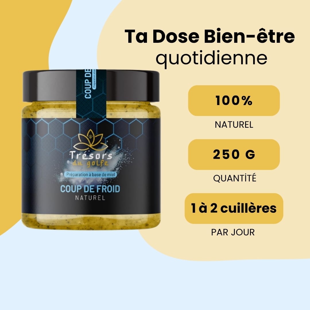 Miel Coup de Froid 250G trésors du golfe